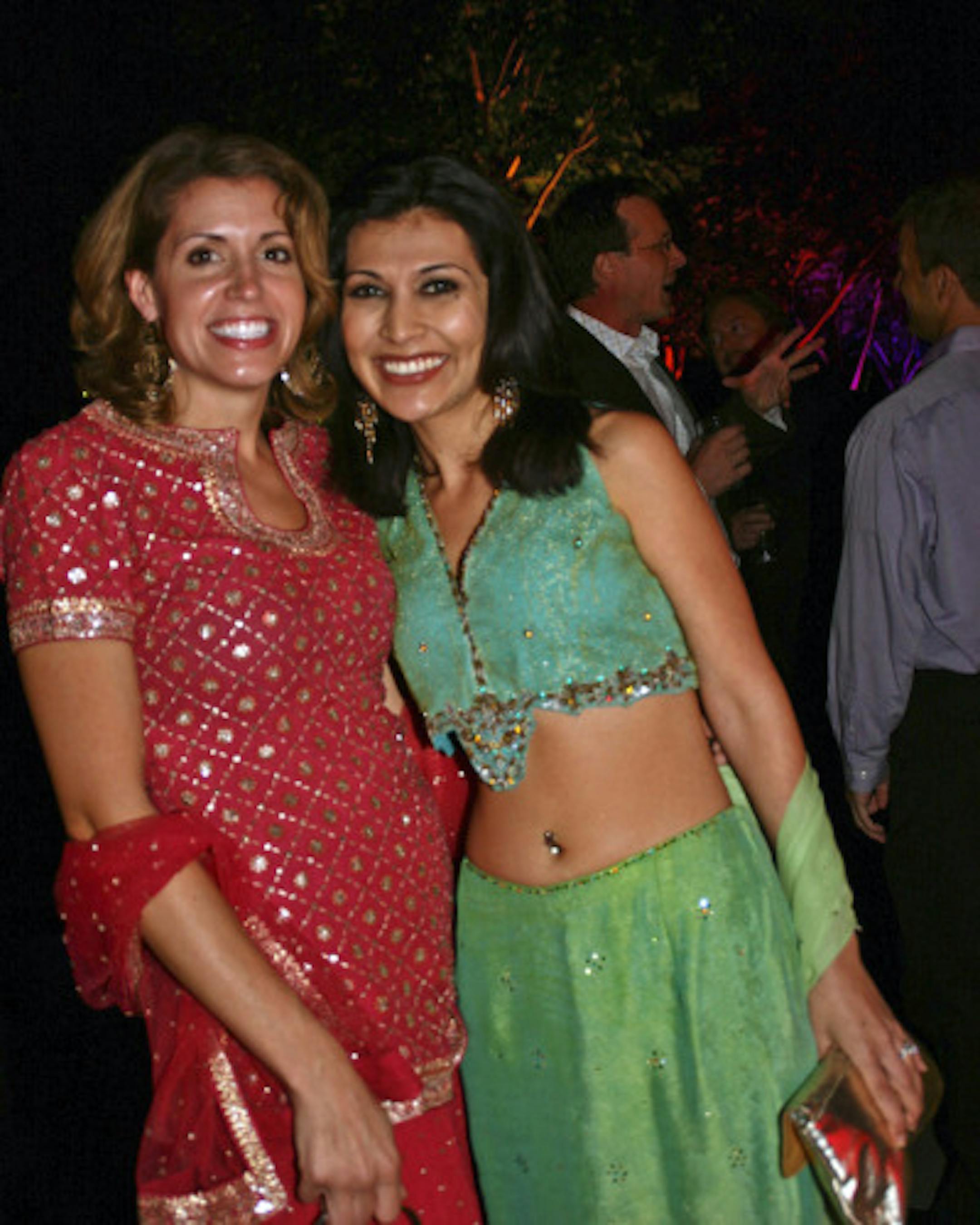MIA Bollywood Party 8-23. Nicole Wander, Rajni Shah.