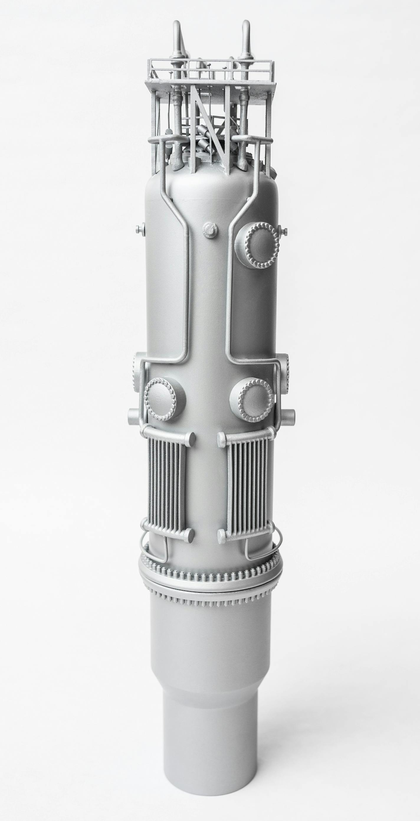 Power module developed by NuScale Power, which is developing smaller and cheaper nuclear reactors for power companies. (Provided by NuScale)