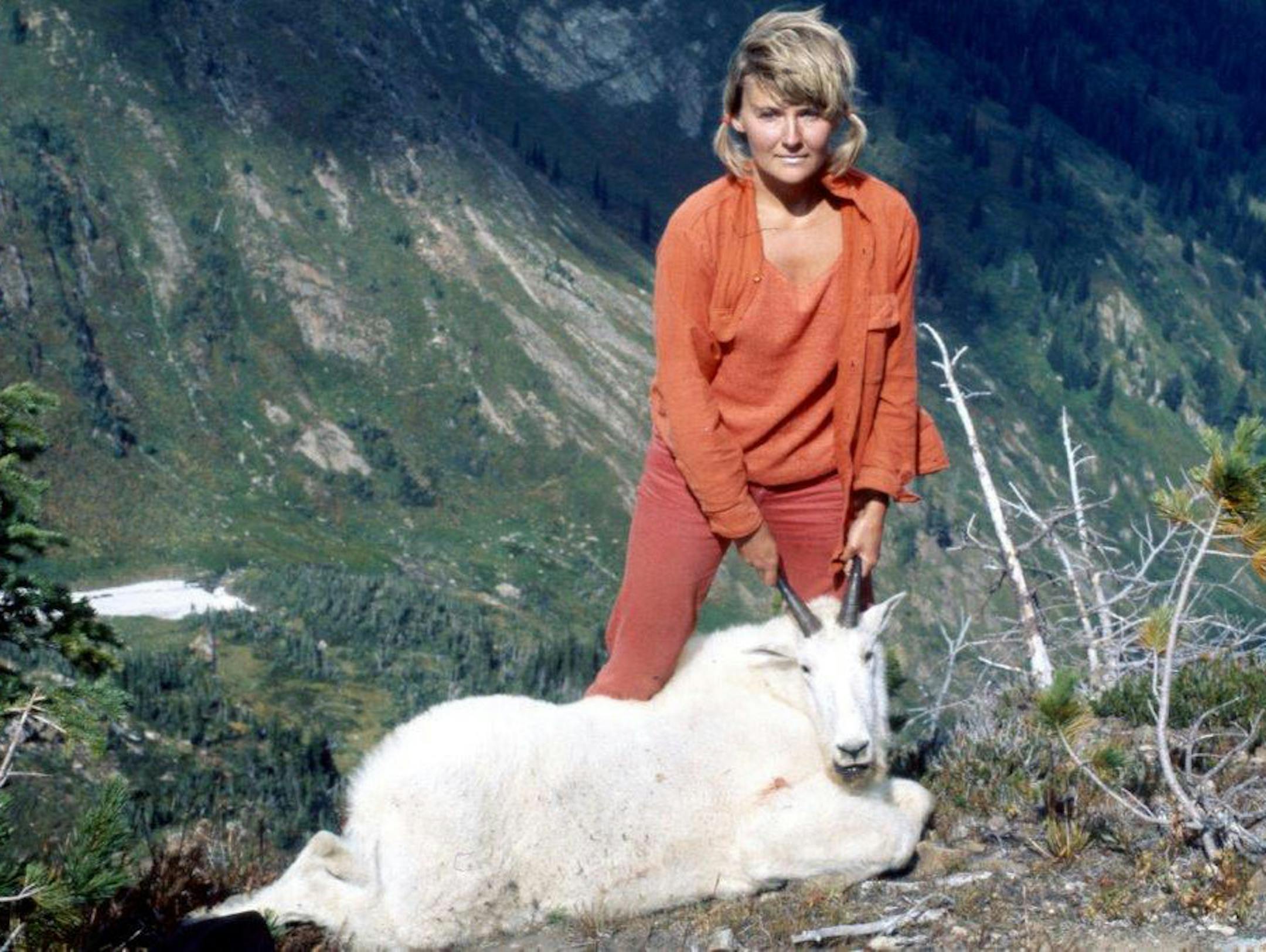 1975, Cheryl Gronberg, for Outdoors. Weekend.