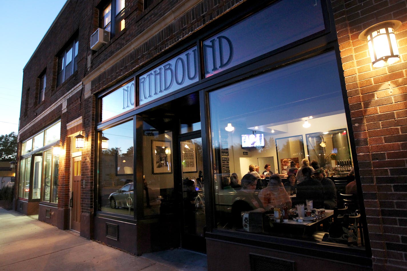 The newly-opened Northbound Smokehouse Brewpub in Minneapolis September 23, 2012. (Courtney Perry/Special to the Star Tribune)