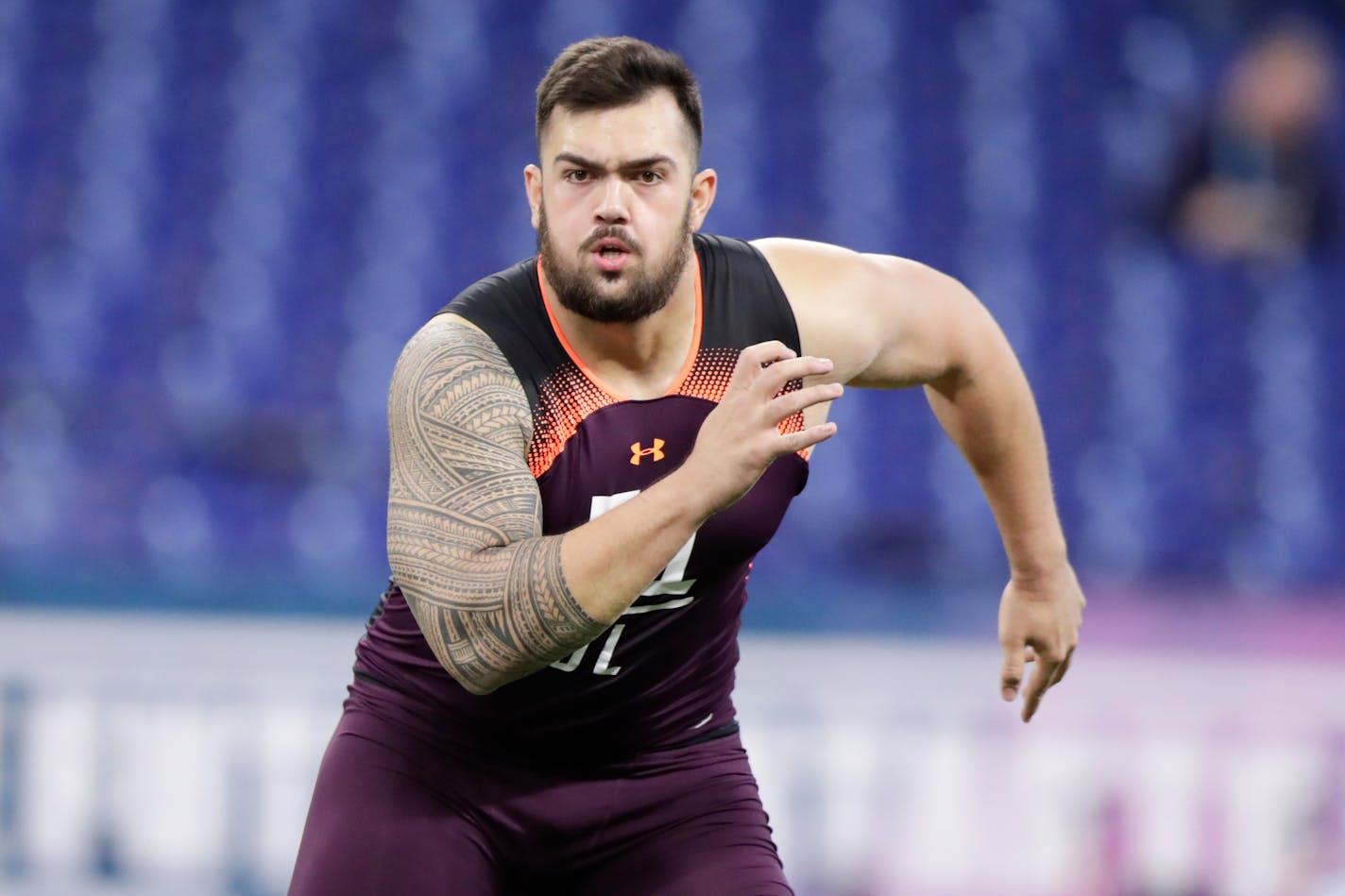 The Vikings drafted Oklahoma guard Dru Samia in the fourth round. Samia said the team told him he'd be a good fit for its blocking scheme, and now he'll get his chance to prove it.