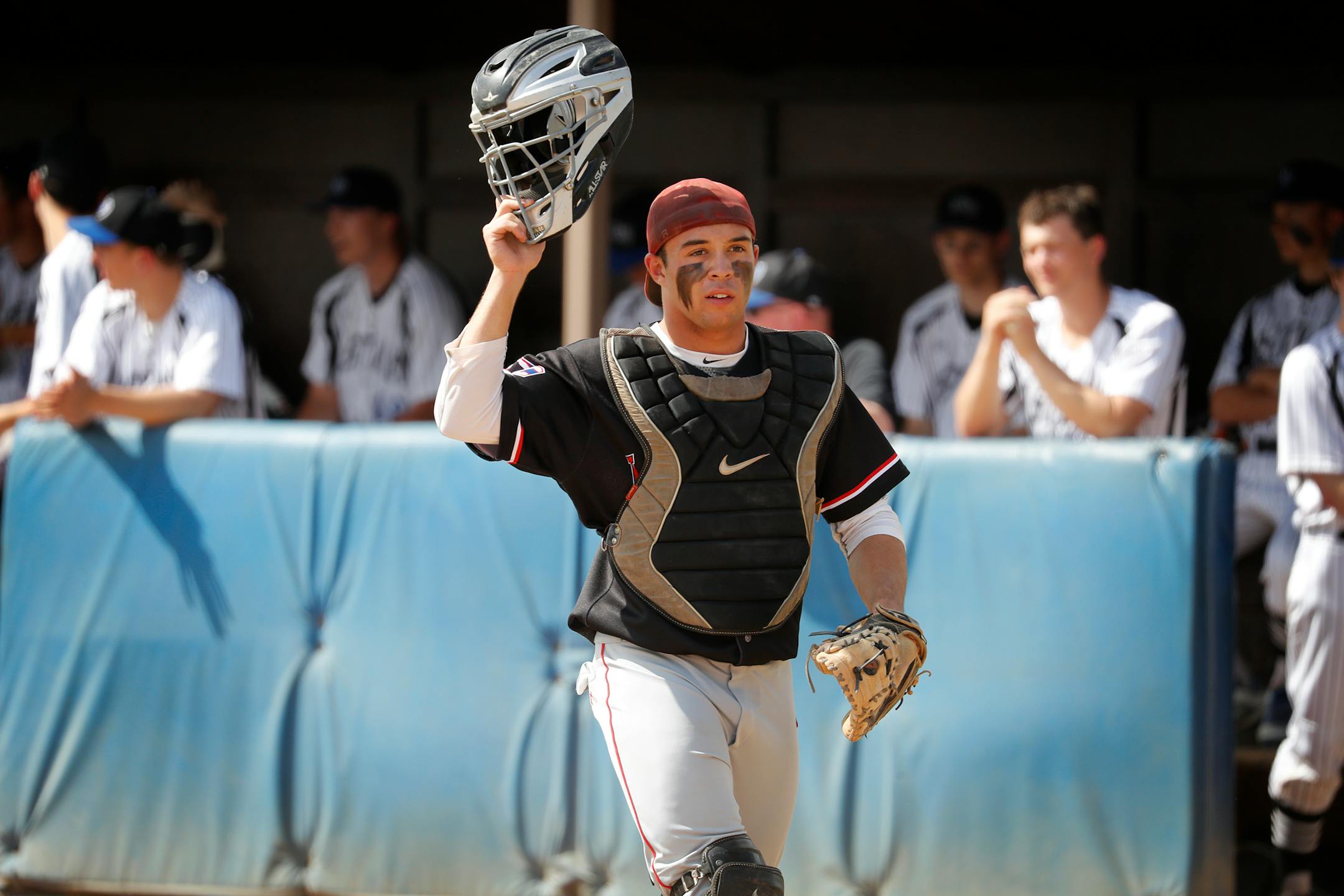 Lakeville North senior Nick Juaire headlines a list of six catchers who have either signed letters of intent or verbally committed to play Division I baseball.