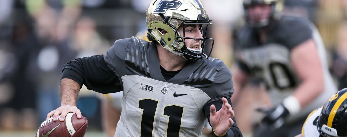 Purdue quarterback David Blough