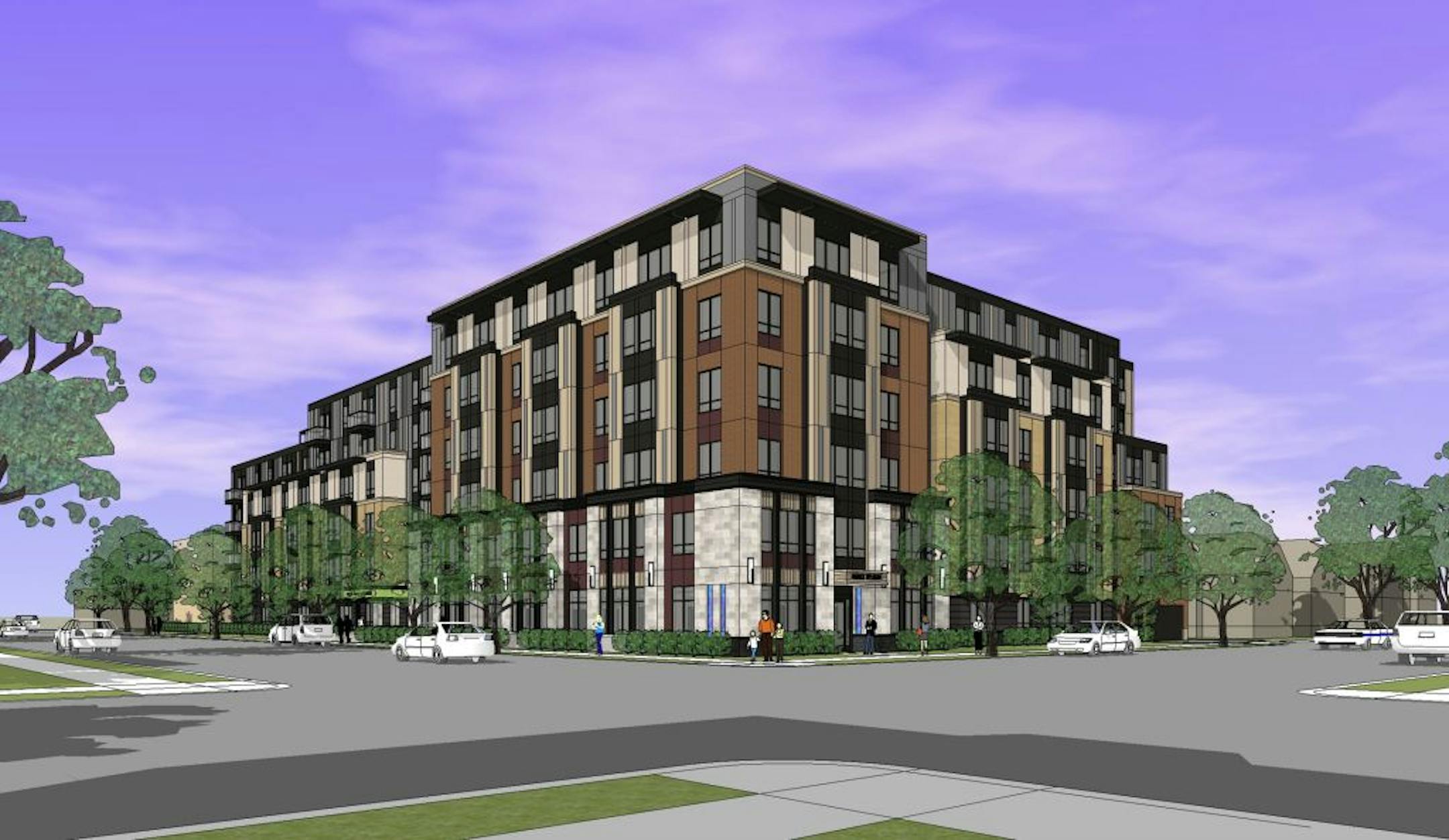 CPM Property Management/Development is planning to build 120 new apartments on the corner of 4th Street and 8th Avenue SE., with a skyway link to the Remington Campus Apartments.