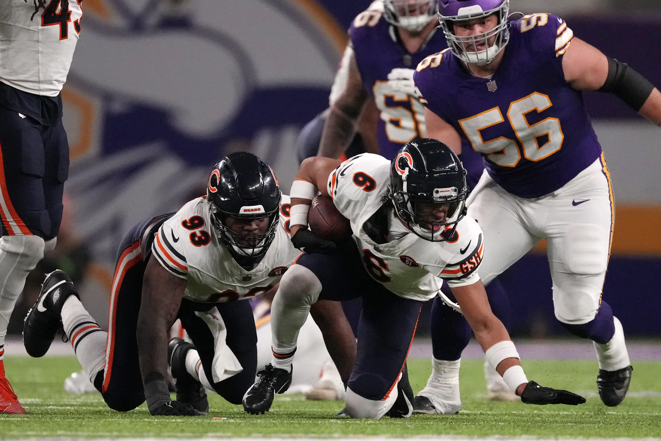 Vikings lose to Bears 12-10: Joshua Dobbs throws four interceptions ...