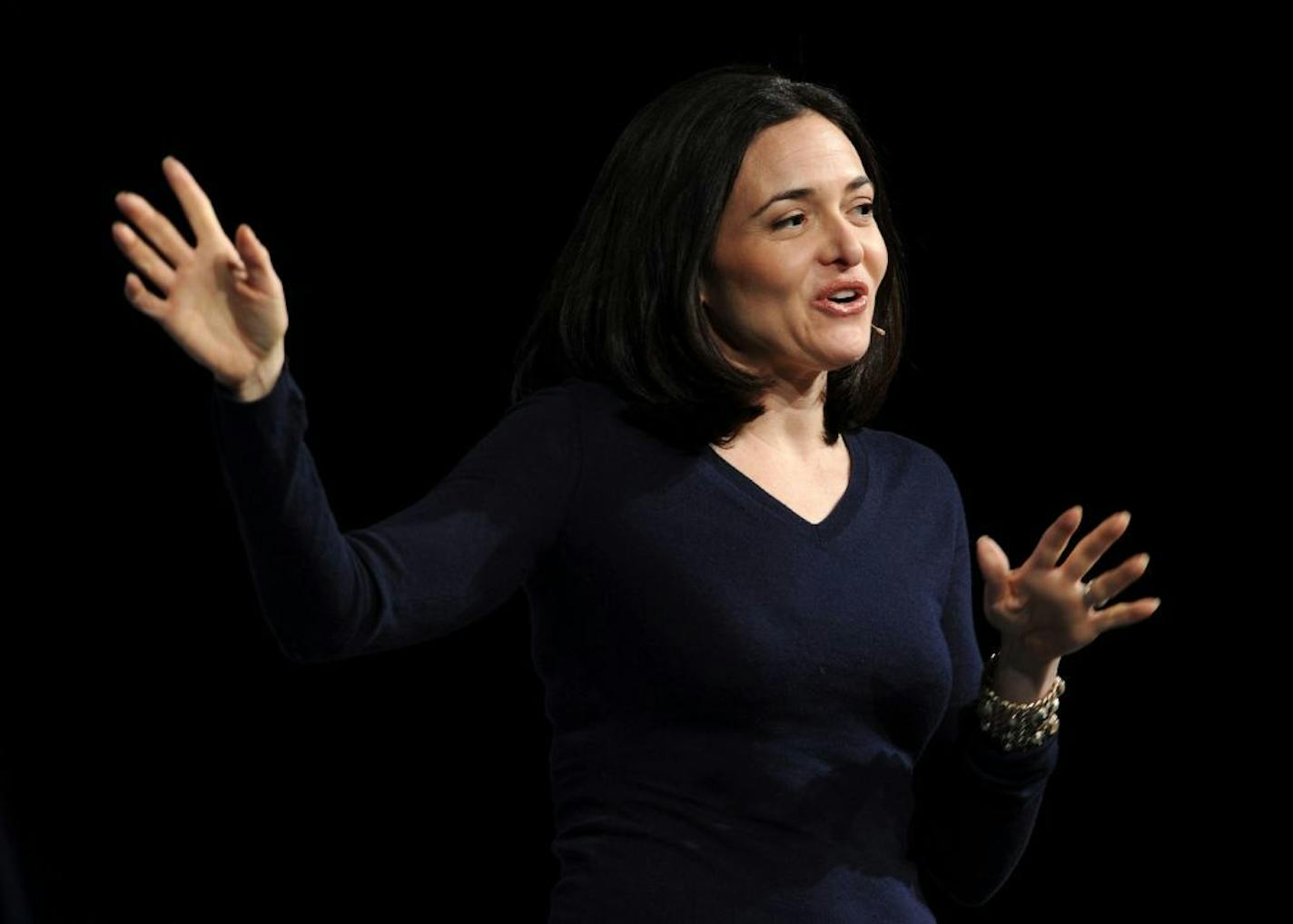 Sheryl Sandberg, chief operating officer of Facebook.