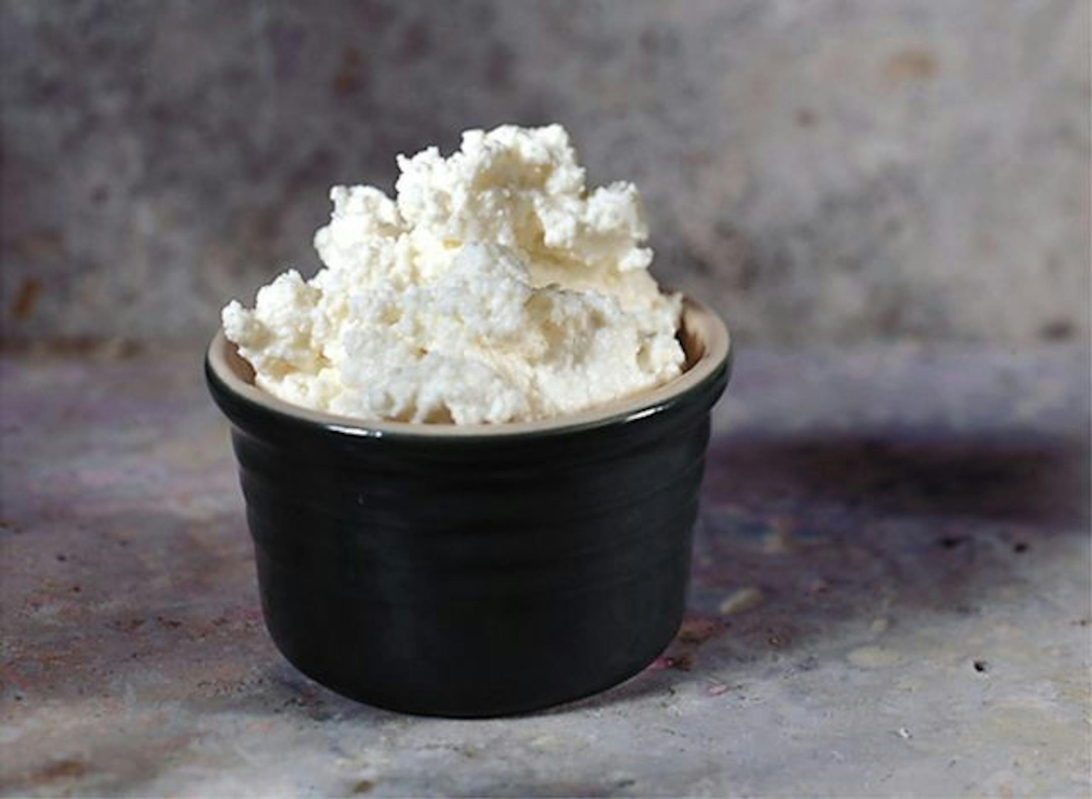 Hand-dipped ricotta.