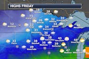 Watching Snow Moving Across The State Friday - Chilly For Saturday