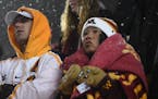 Angela Grill, a University of Minnesota junior from White Bear Lake, was dejected in the final moments of Saturday's loss to Wisconsin.