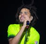Artist J. Cole performs at the Meadows Music and Arts Festivals on Oct. 1, 2016, in Flushing, N.Y.