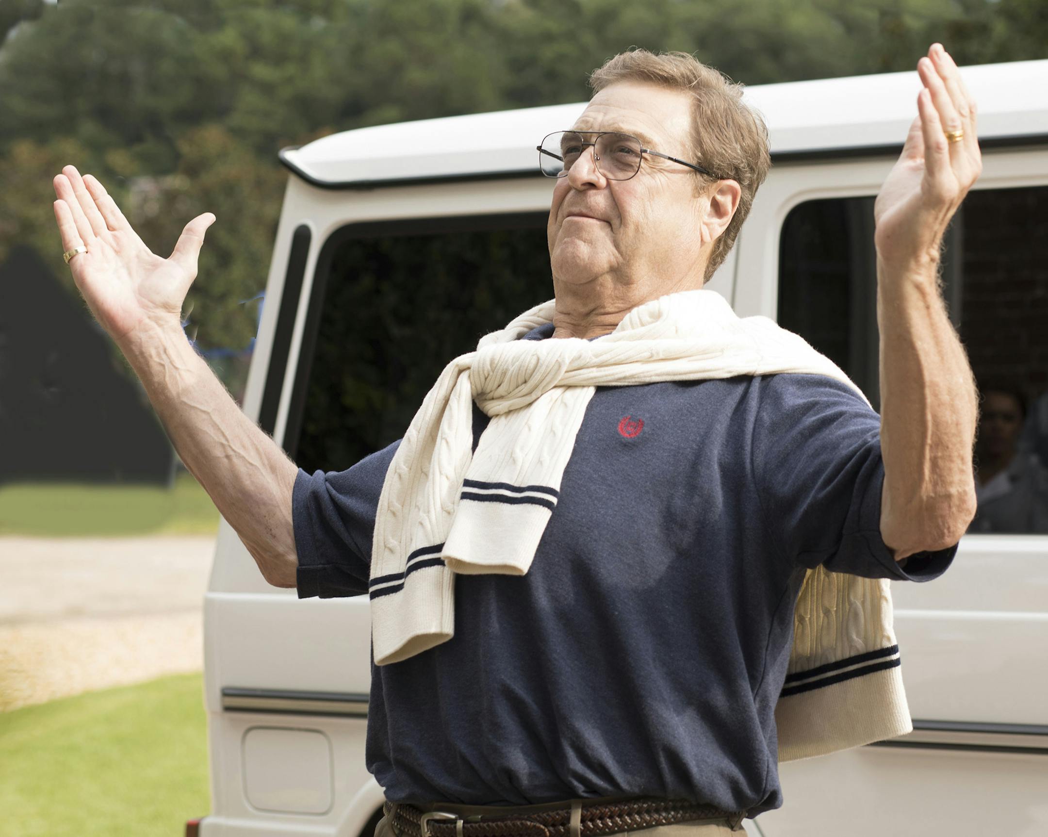 John Goodman plays the patriarch of a wealthy televangelist family on HBO's new comic series, "The Righteous Gemstones," premiering Sunday.