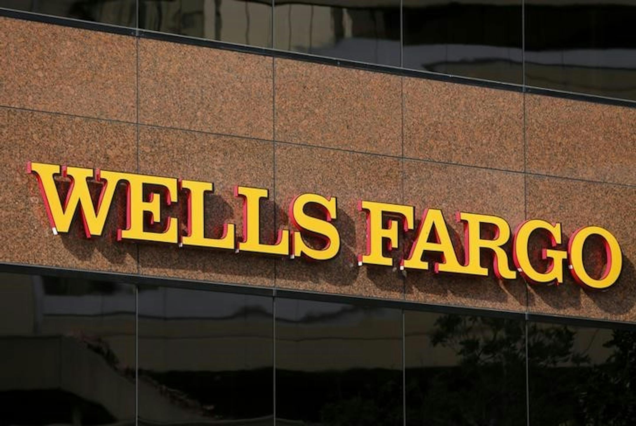 Wells Fargo bank building in downtown San Diego