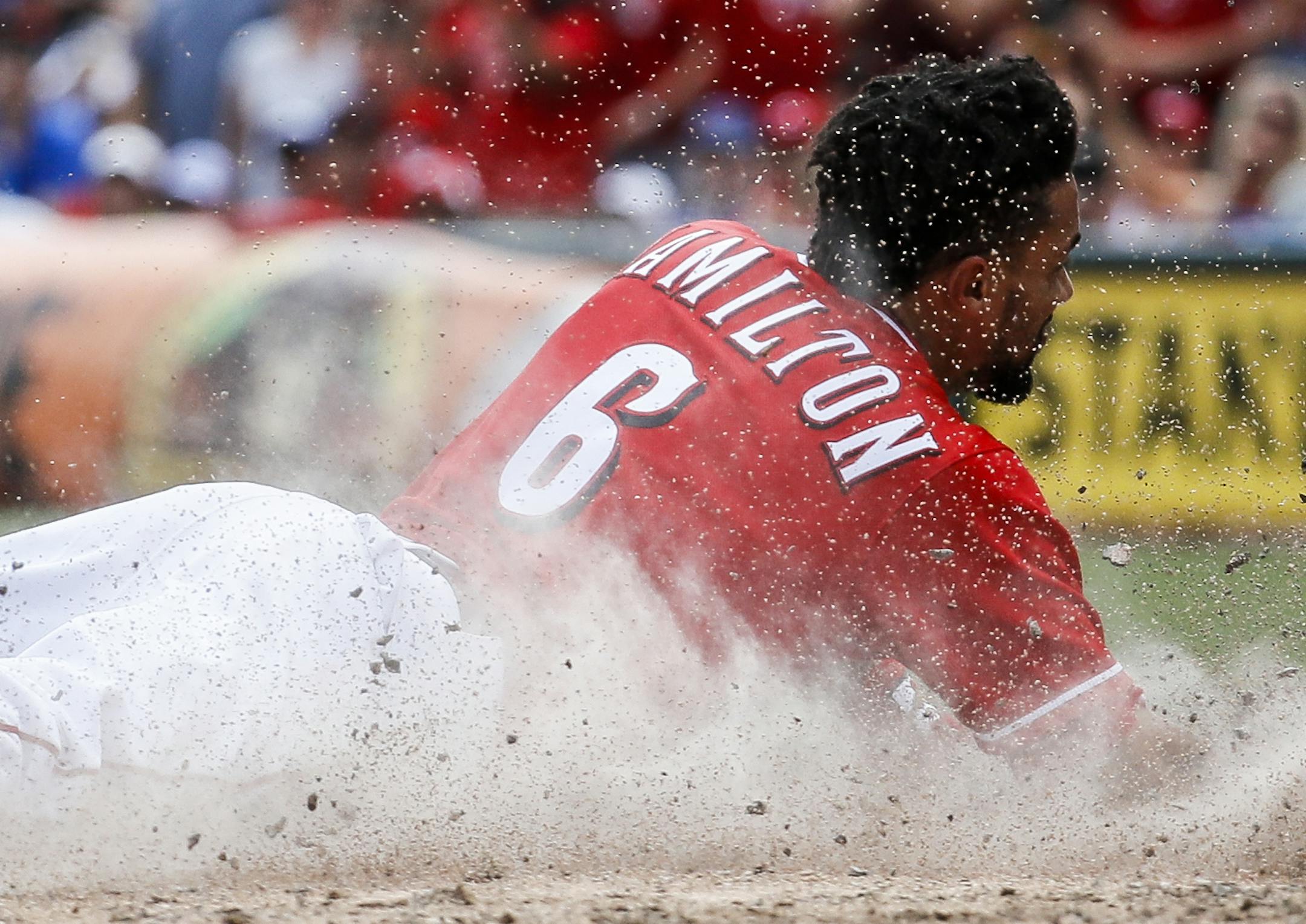 Leaving early meant missing the Reds rallying for seven runs to beat the Cubs on June 24.