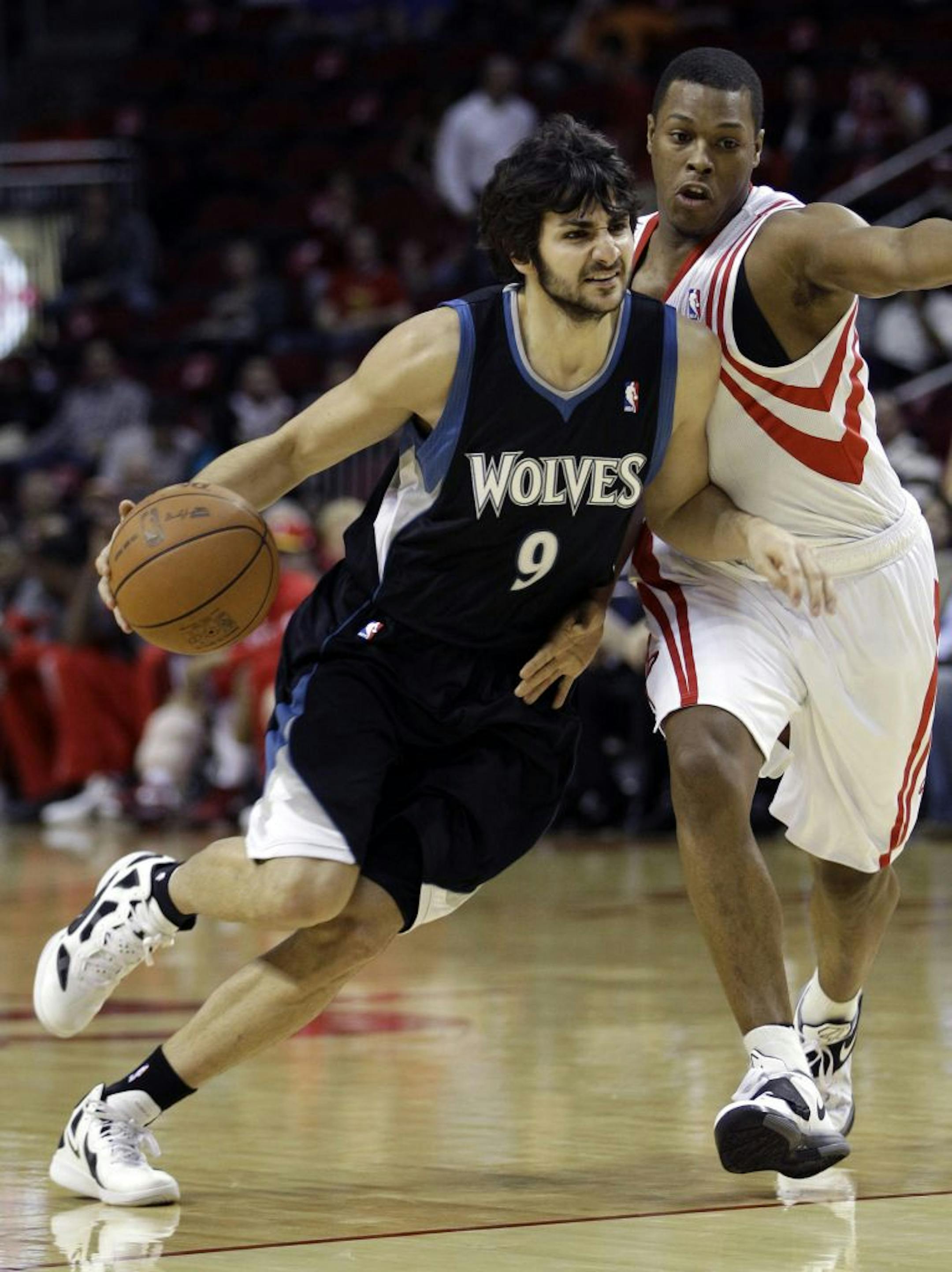 Wolves point guard Ricky Rubio