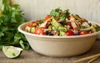 The photo is provided by Freshii. Budget ID is 685085 Pangoa bowl in photo. Caption: Freshii restaurants will discount its Mexican-inspired entrees 50