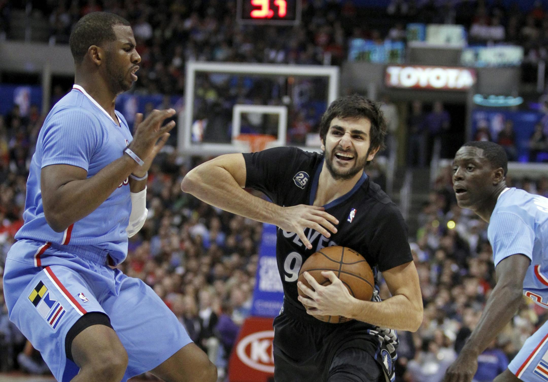 Minnesota Timberwolves guard Ricky Rubio