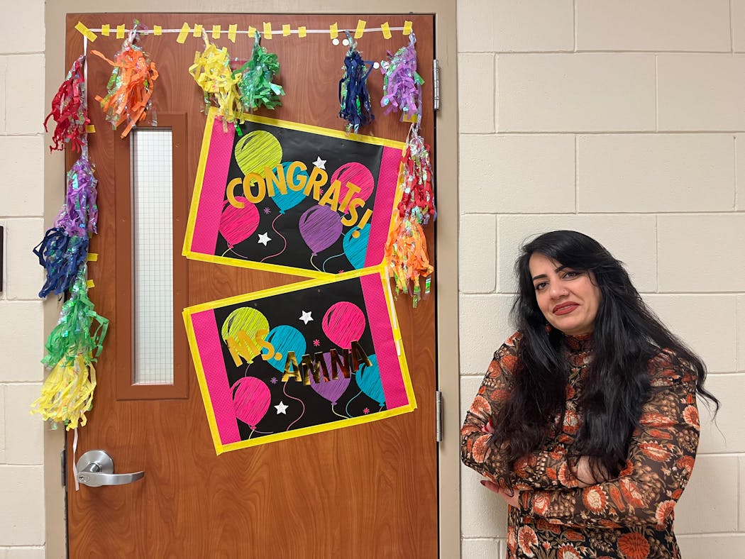 Andover High School teacher teacher Amna Kiran led the push to change Minnesota law to require driver’s permit tests to be written in clear, direct English.