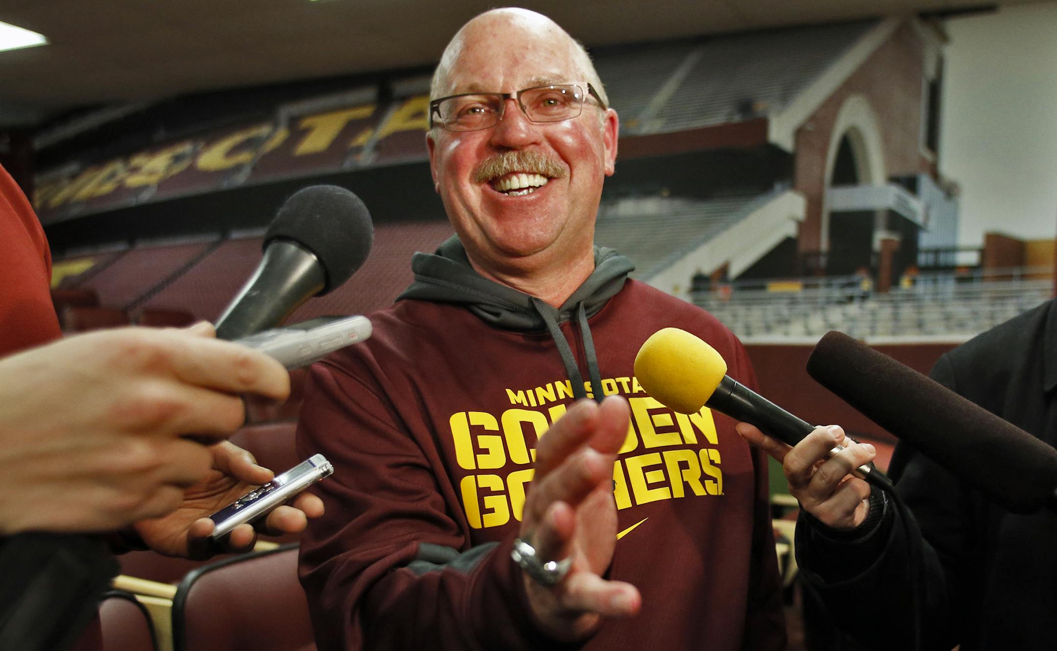 Minnesota Gophers head football coach Jerry Kill