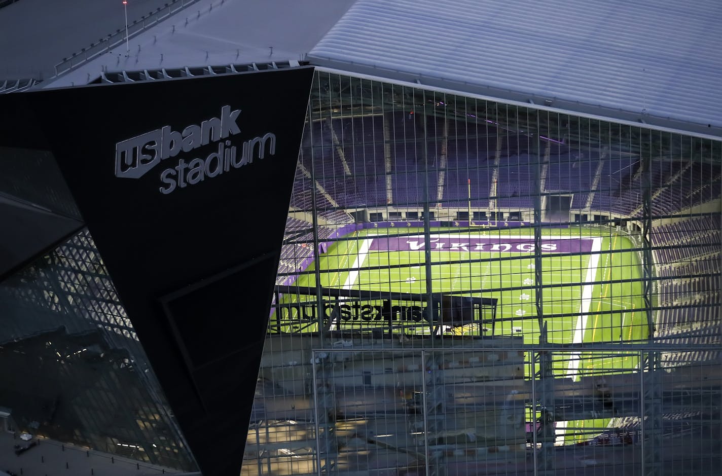 U.S. Bank Stadium.