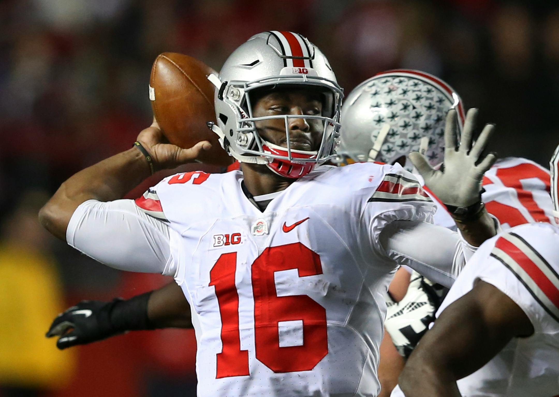 J.T. Barrett has Ohio State's quarterback job to himself this year, after splitting time with Cardale Jones in 2015.
