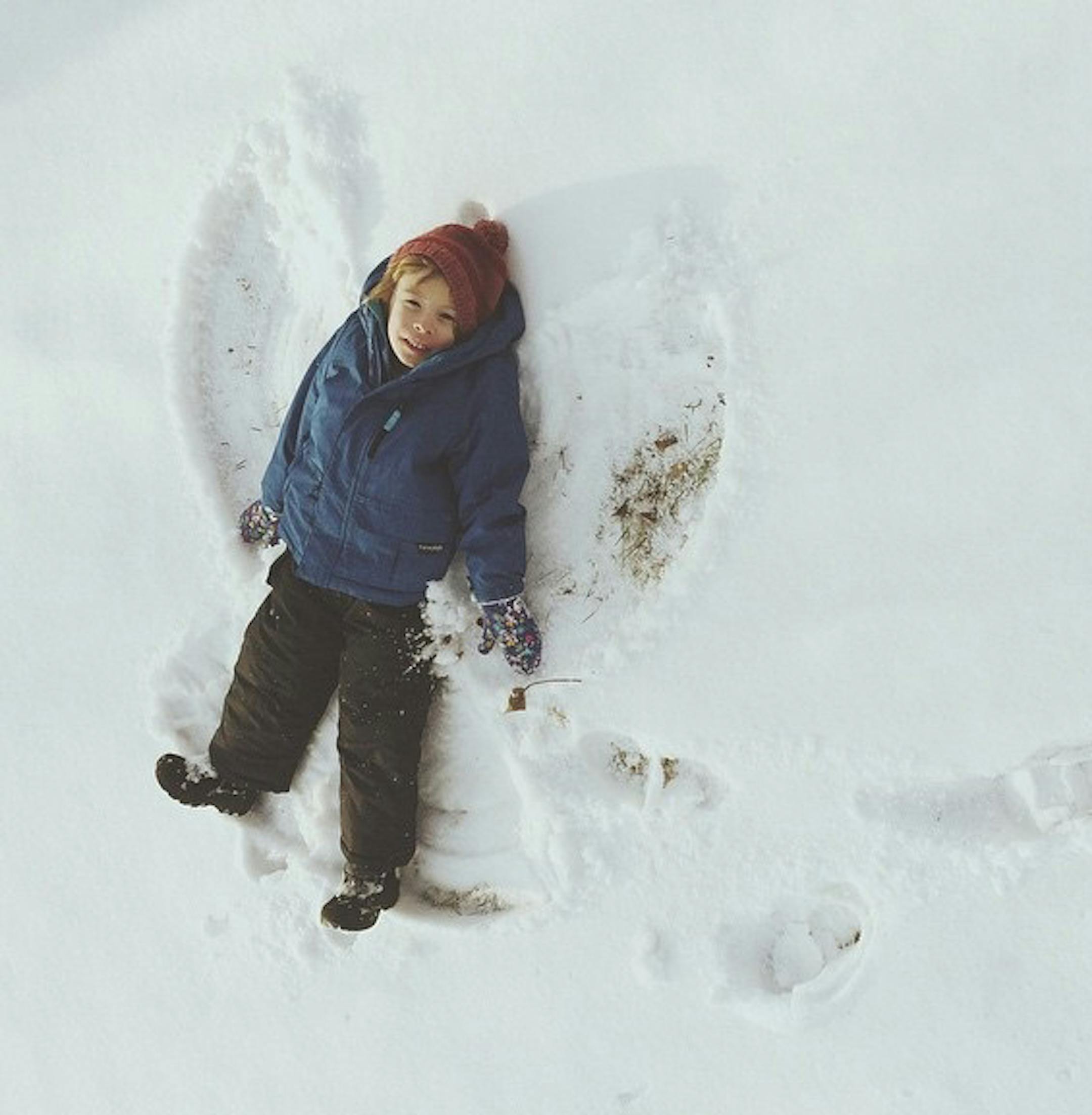 @frostonflower My snow angel