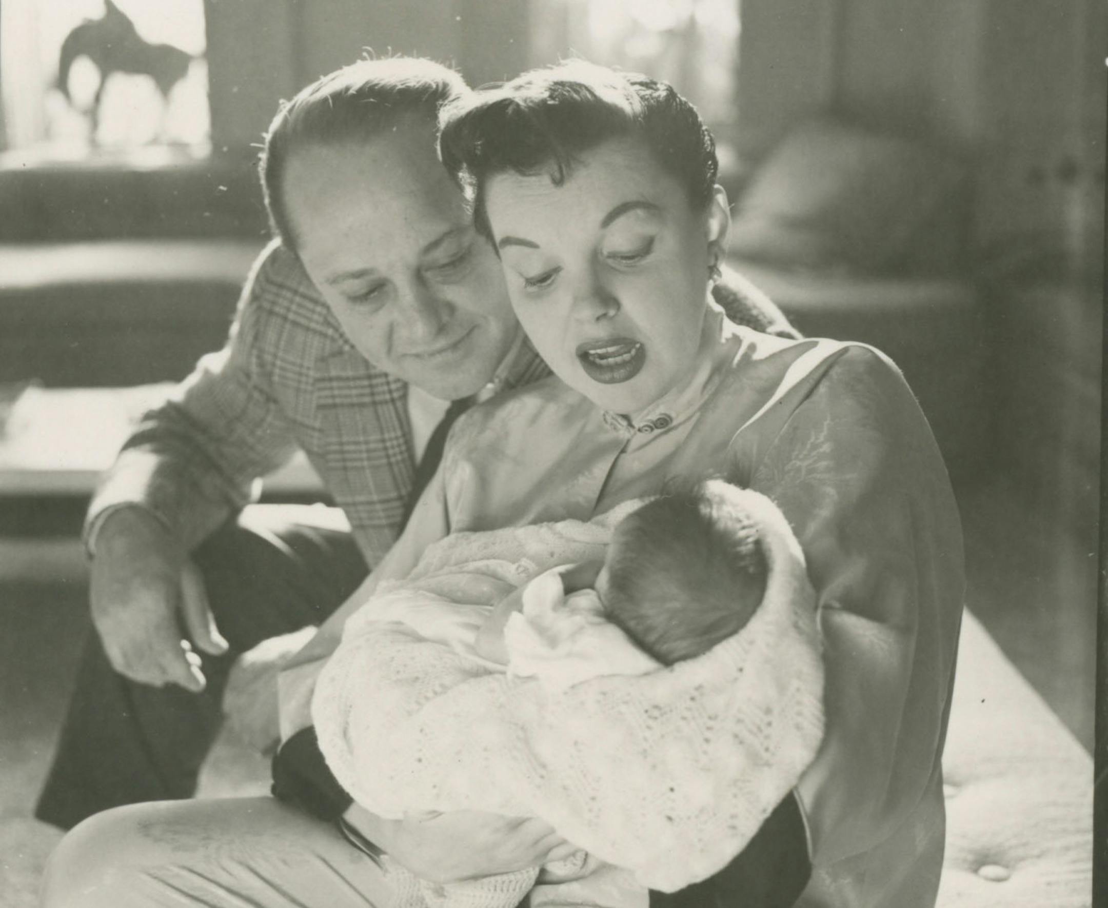 (L-R): Sid Luft, Judy Garland and Joey Luft in SID & JUDY. Photo Credit: Courtesy of SHOWTIME.