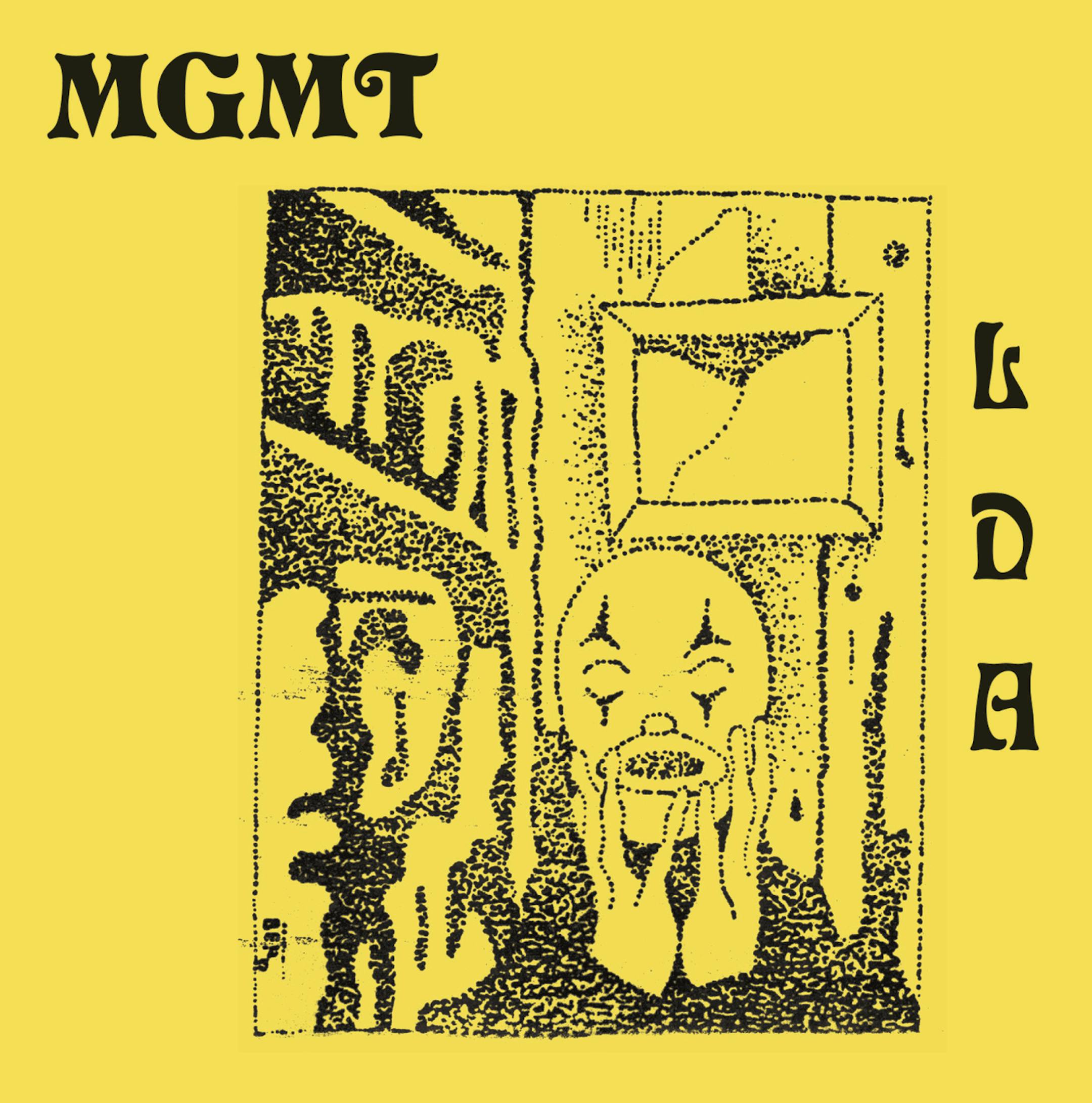 This cover image released by Columbia Records shows "Little Dark Age," a release by MGMT. (Columbia Records via AP)