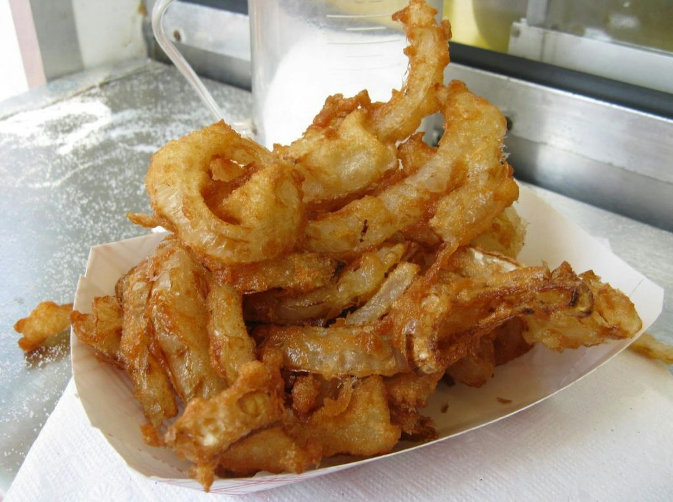 Onion rings from Danielson & Daughters