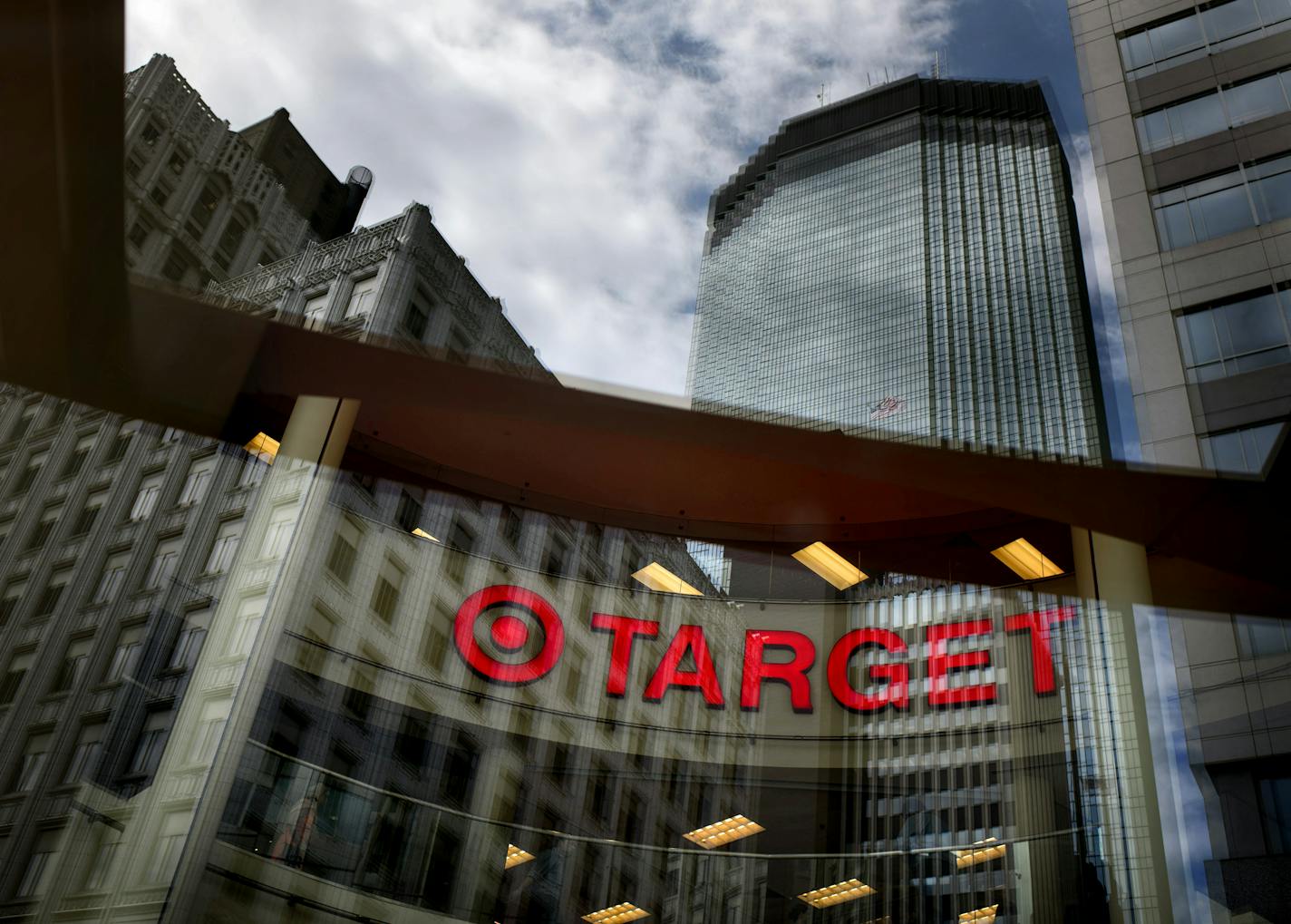 Target's headquarters and retail store on Nicollet Mall in Minneapolis.