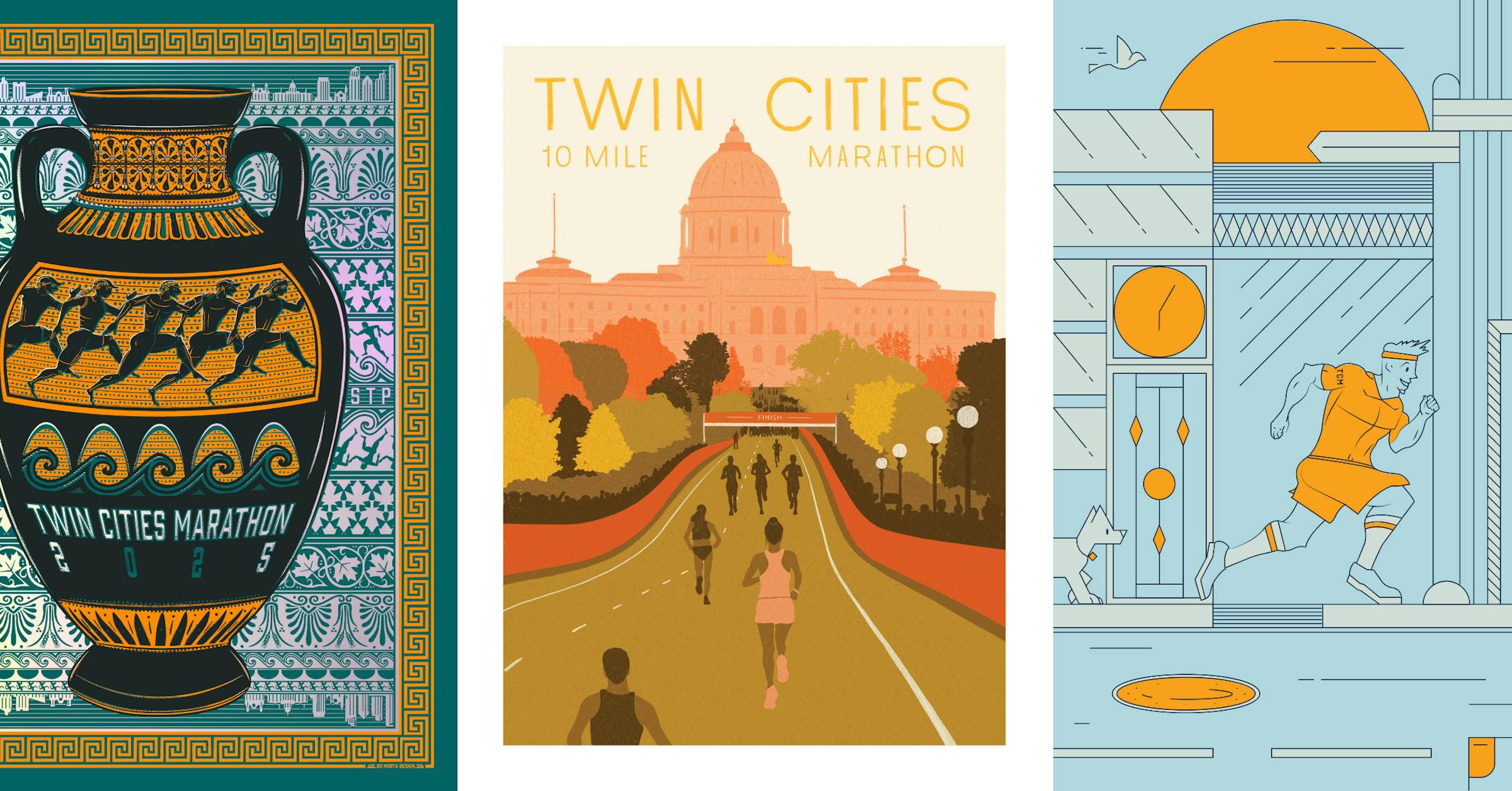 Rash: Twin Cities Marathon posters marry art and athletics