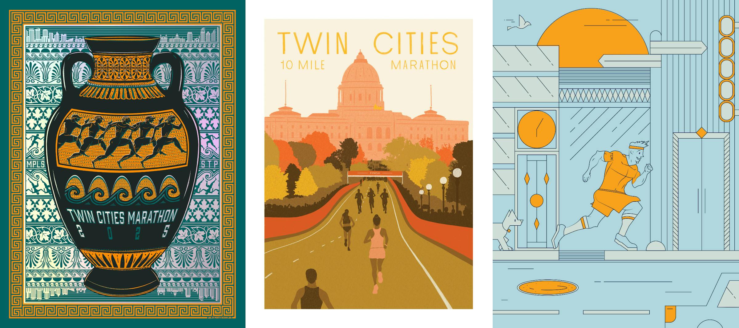 Rash: Twin Cities Marathon posters marry art and athletics