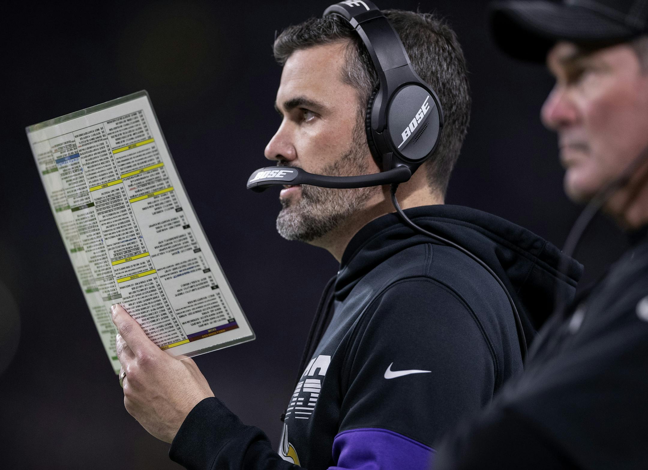 Former Vikings offensive coordinator Kevin Stefanski is Cleveland's head coach. ] CARLOS GONZALEZ • cgonzalez@startribune.com – Minneapolis, MN – October 24, 2019, U.S. Bank Stadium, NFL, Minnesota Vikings vs. Washington Redskins