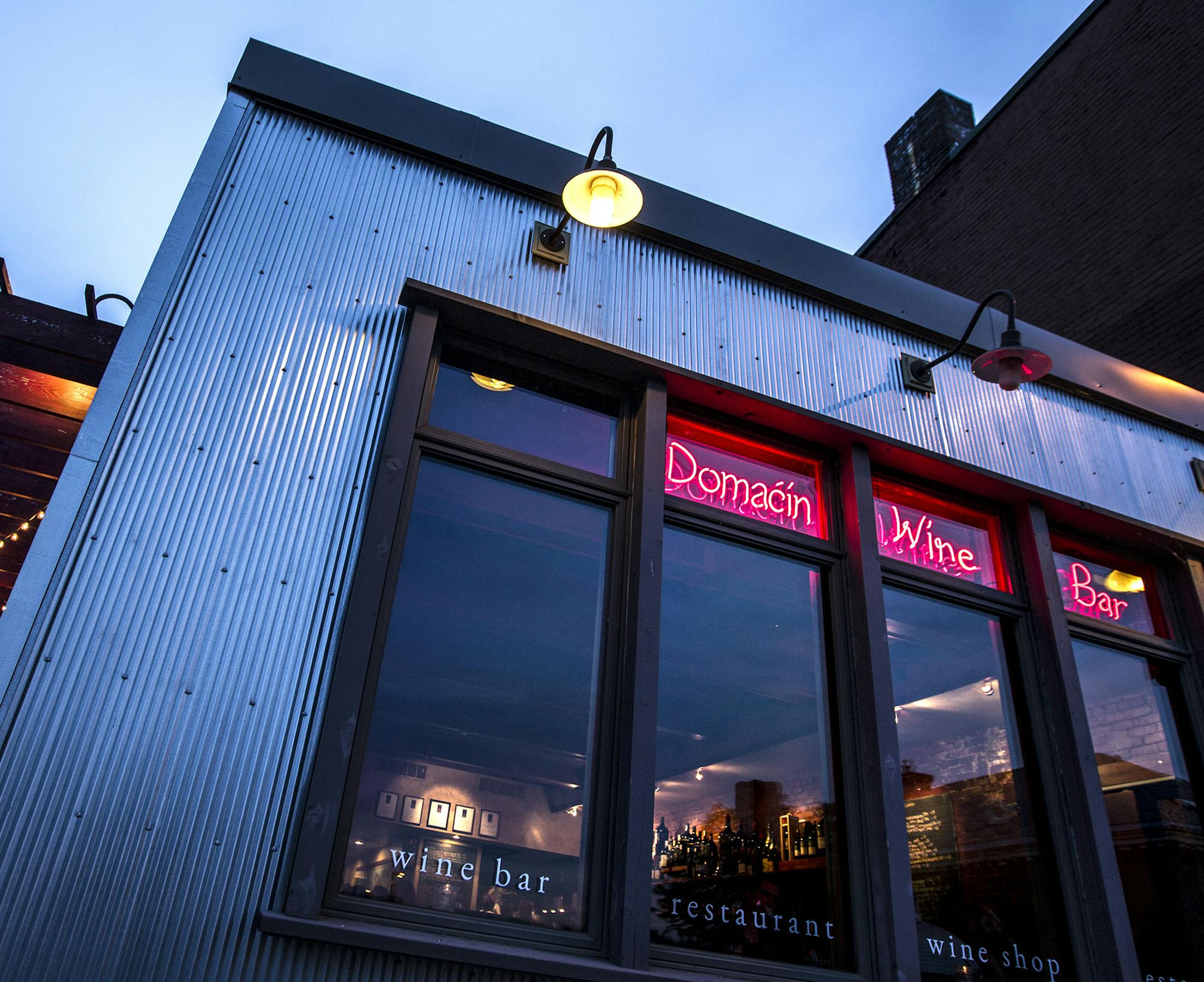Domacin Wine Bar in Stillwater June 26, 2014. (Courtney Perry/Special to the Star Tribune)