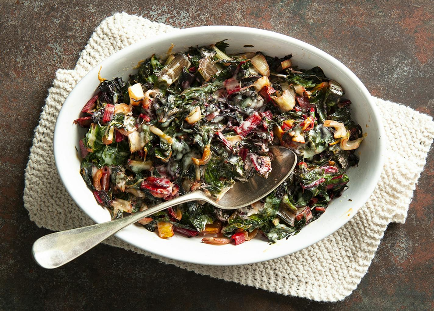 Swiss Chard Parmesan.