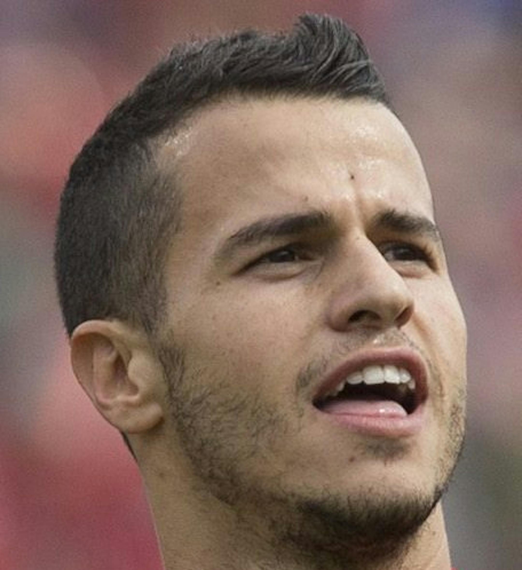 Toronto FC's Sebastian Giovinco celebrates after scoring his team's second goal against Colorado Rapids during the first half of the MLS soccer game in Toronto on Saturday, Sept. 19, 2015. (Chris Young/The Associated Press via AP)