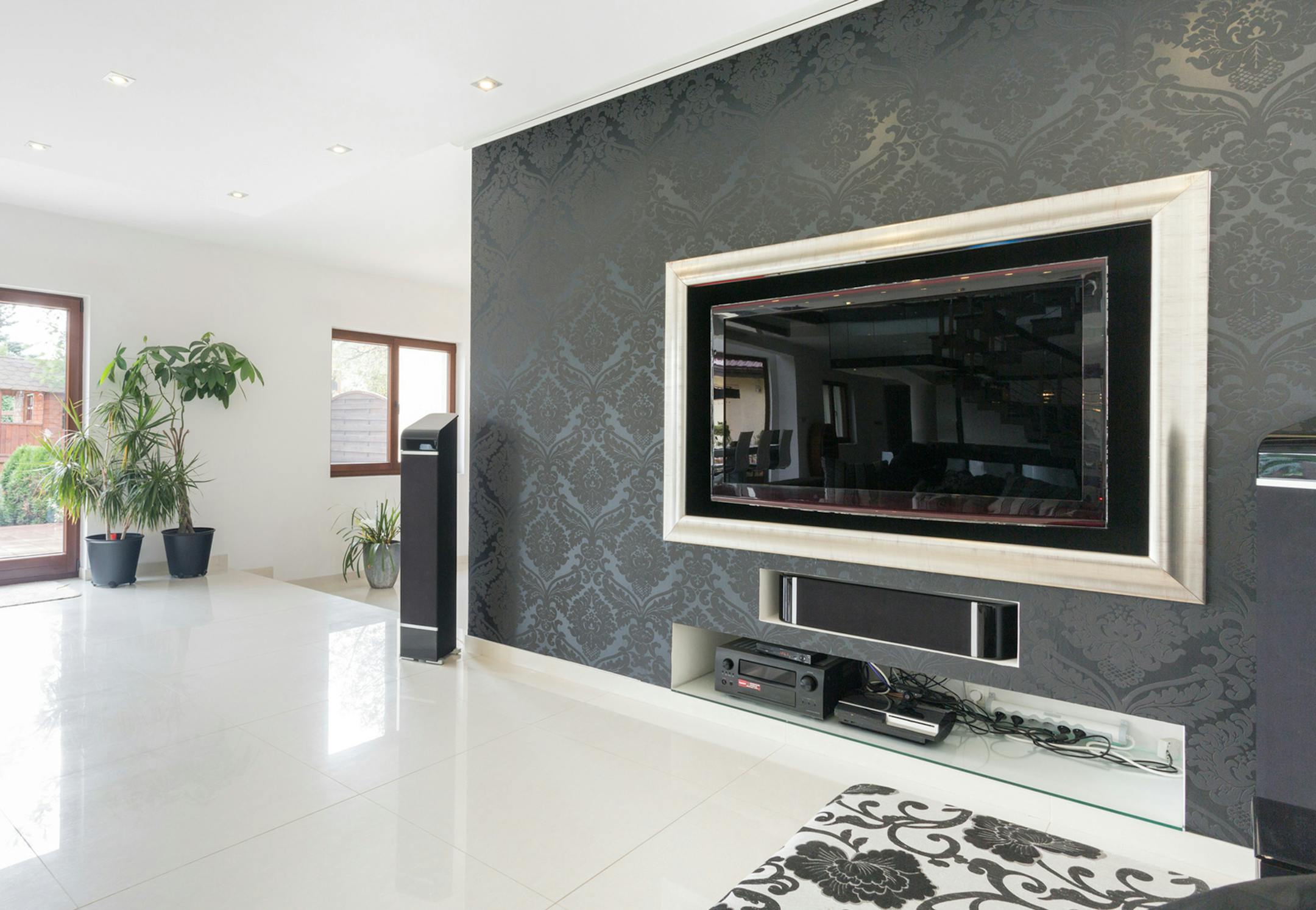 Sometimes you have to let it go and allow the TV to be front and center.