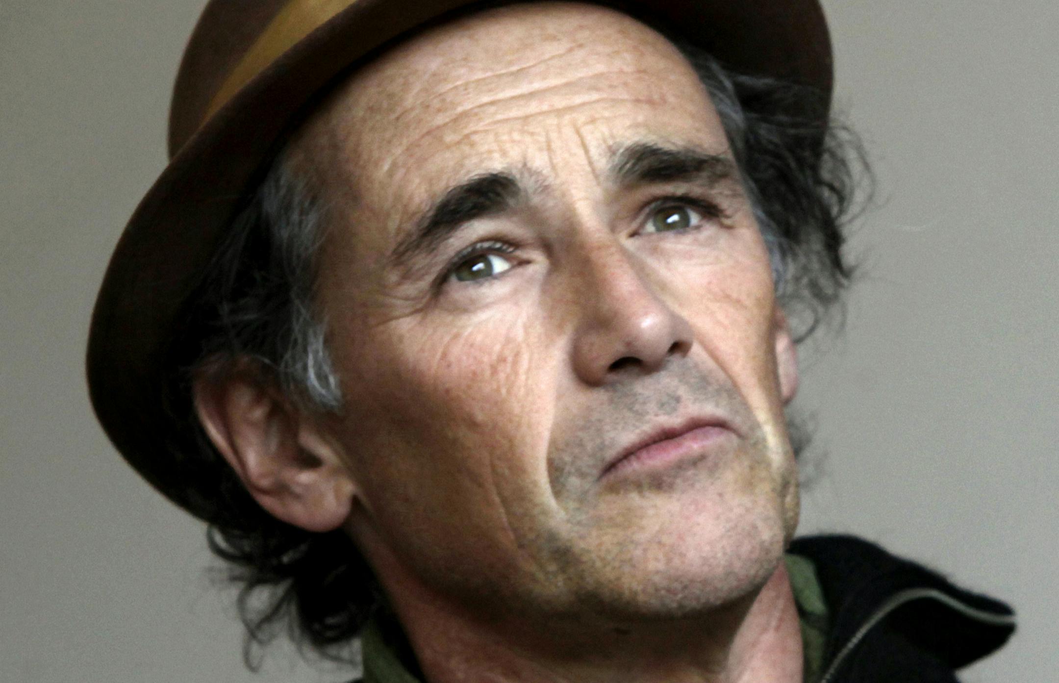 Mark Rylance in a rehearsal stage at the Guthrie Theatre. Tony Award (twice), actor Mark Rylance has read as his acceptance speech a poem by Louis Jenkins, a Duluth poet. Rylance is now directing and acting in a new play at the Guthrie, based on Jenkins' poetry. Rylance is currently perhaps the best stage actor working. The play is called "Nice Fish," about ice fishing in Minneapolis, MN on April 4, 2013. ] JOELKOYAMA‚Ä¢joel koyama@startribune.com ORG XMIT: MIN1304041418395363