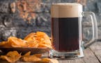 Barbecue potato chips pair well with German-style black lagers. iStock photo
