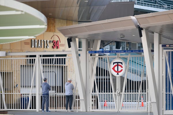 No games will be held at Target Field in the near future during the coronavirus pandemic