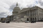 A view of the U.S. Capitol Building on July 25, 2017, in Washington, D.C. (Evan Golub/Zuma Press/TNS) ORG XMIT: 1243545