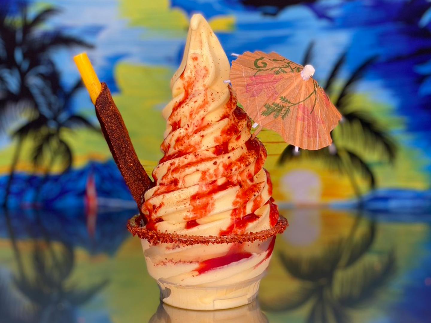 Chile Mango Whip from Tasti Whip.