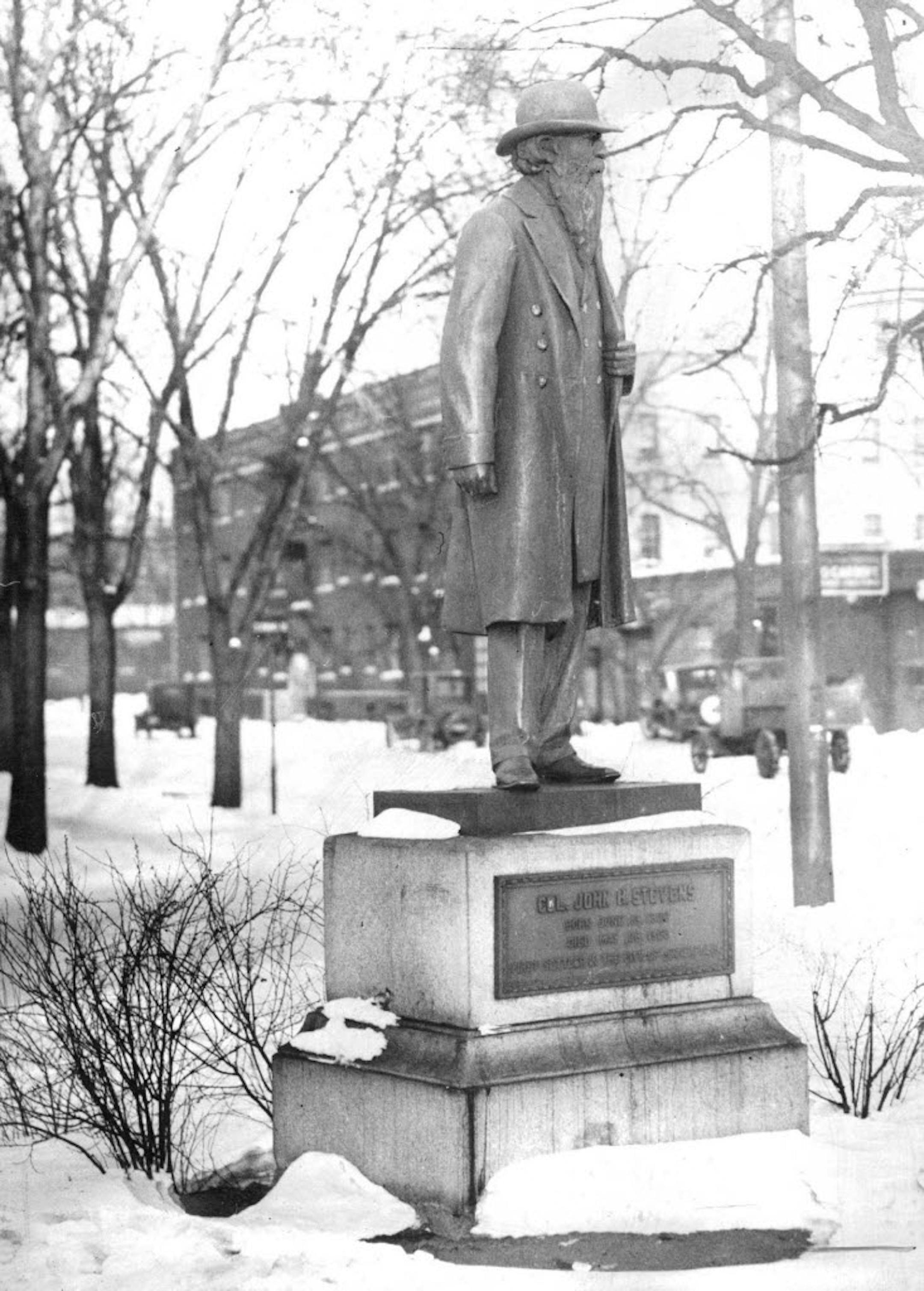 Streetscapes 11/21/15 As Minneapolis landmarks met the wrecking ball in the late 1950s, one of the city's leading historians proposed moving some of the most prominent historical artifacts in a "Park for Posterity" at Washburn-Fair Oaks- by Eric Roper