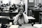 Molly Ivins at her New York Times desk in 1978. A documentary film &#x2014; &#x201c;Raise Hell: The Life &amp; Times of Molly Ivins&#x201d; &#x2014; w