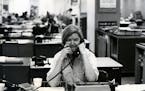 Molly Ivins at her New York Times desk in 1978. A documentary film &#x2014; &#x201c;Raise Hell: The Life &amp; Times of Molly Ivins&#x201d; &#x2014; w