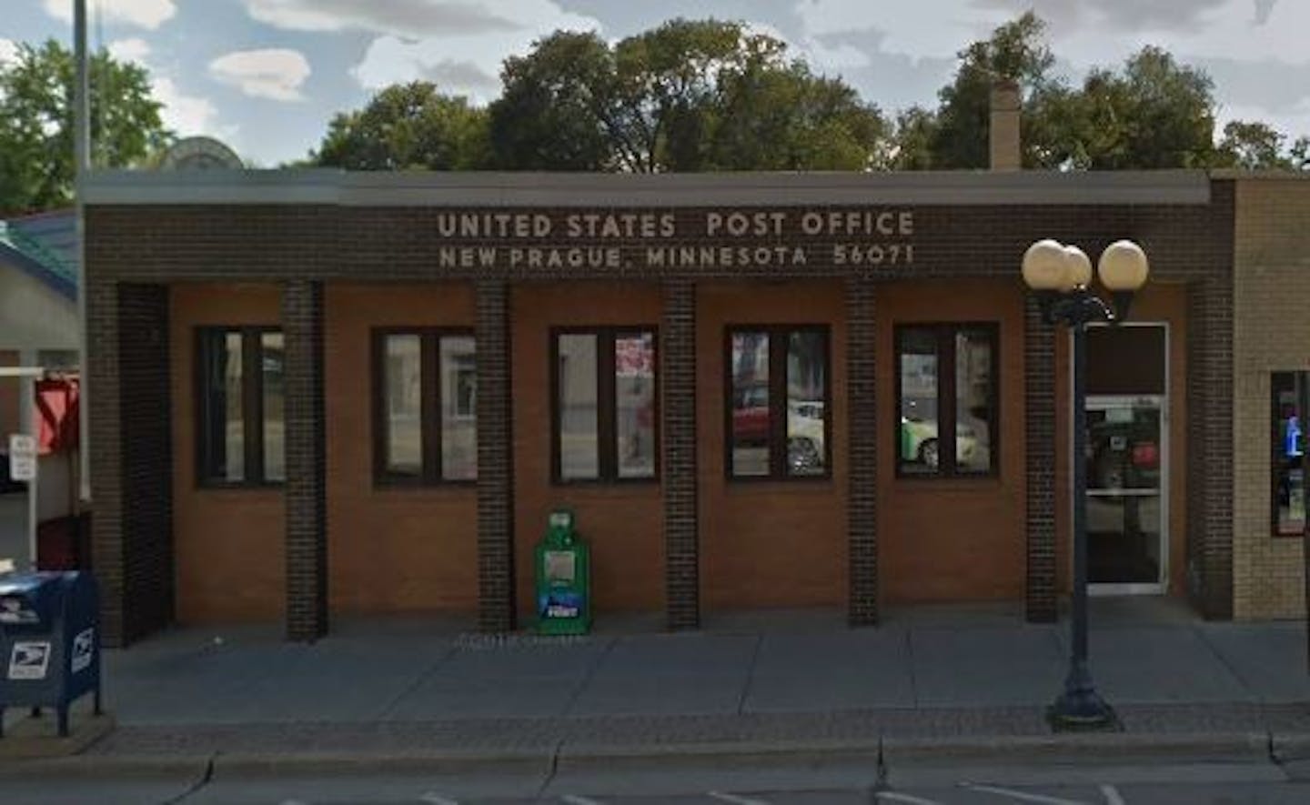 New Prague post office at 124 E. Main St.