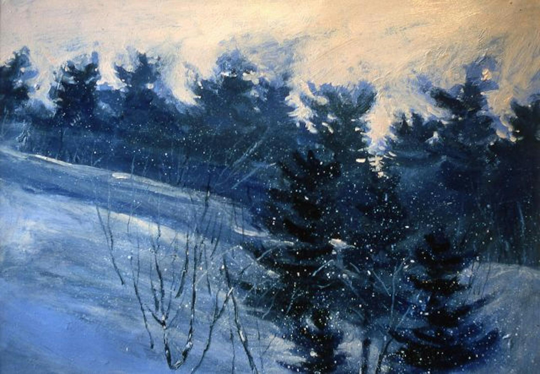 "Gentle Snowfall" by James Dimmers.