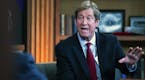 FILE - In this Oct. 19. 2018, file photo, Republican U.S. Rep. Jason Lewis participates at a debate at the TPT studios in St. Paul, Minn. The House vo