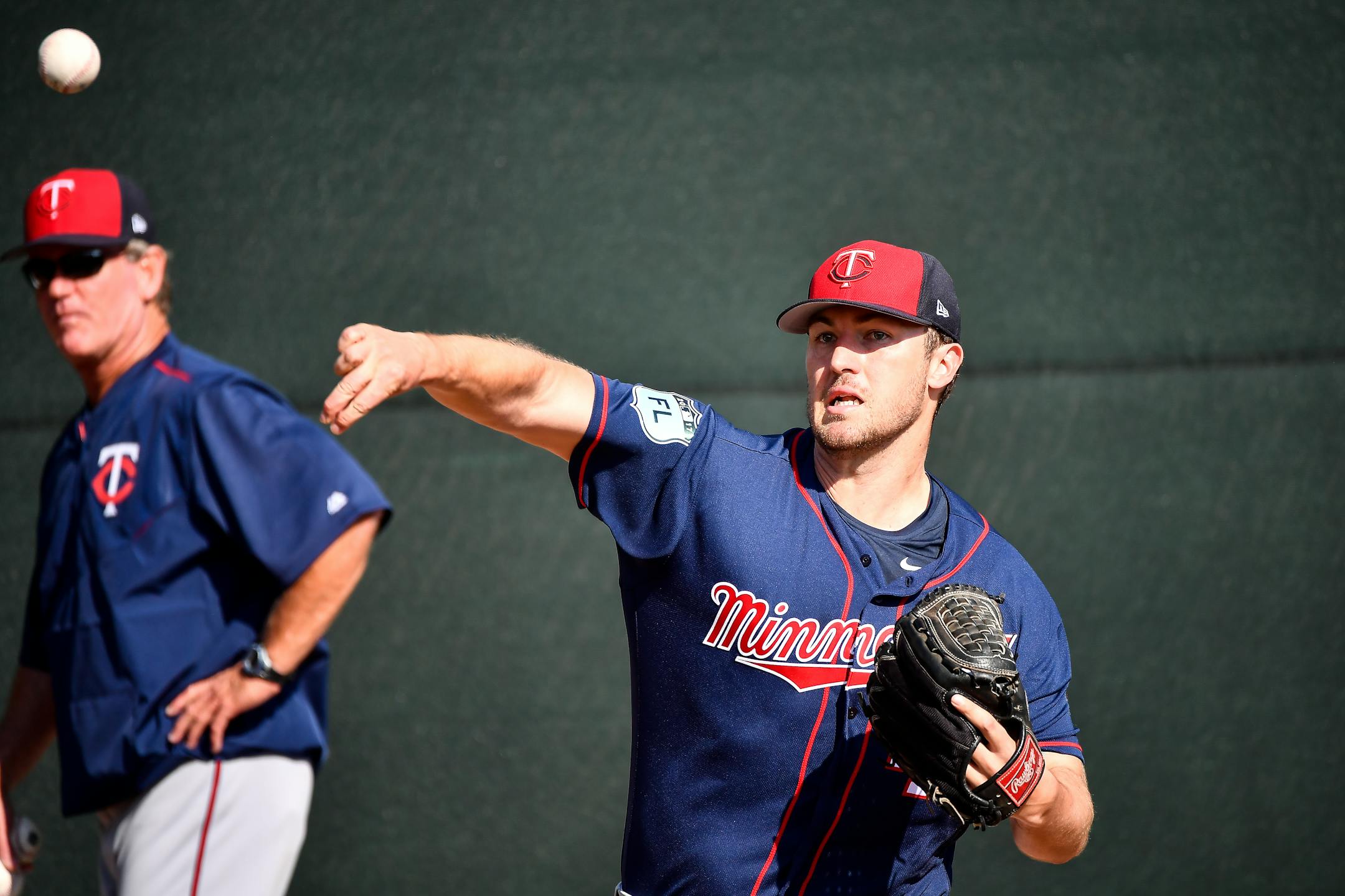 Minnesota Twins pitcher Phil Hughes. made his second start of the spring on Thursday against Baltimore.