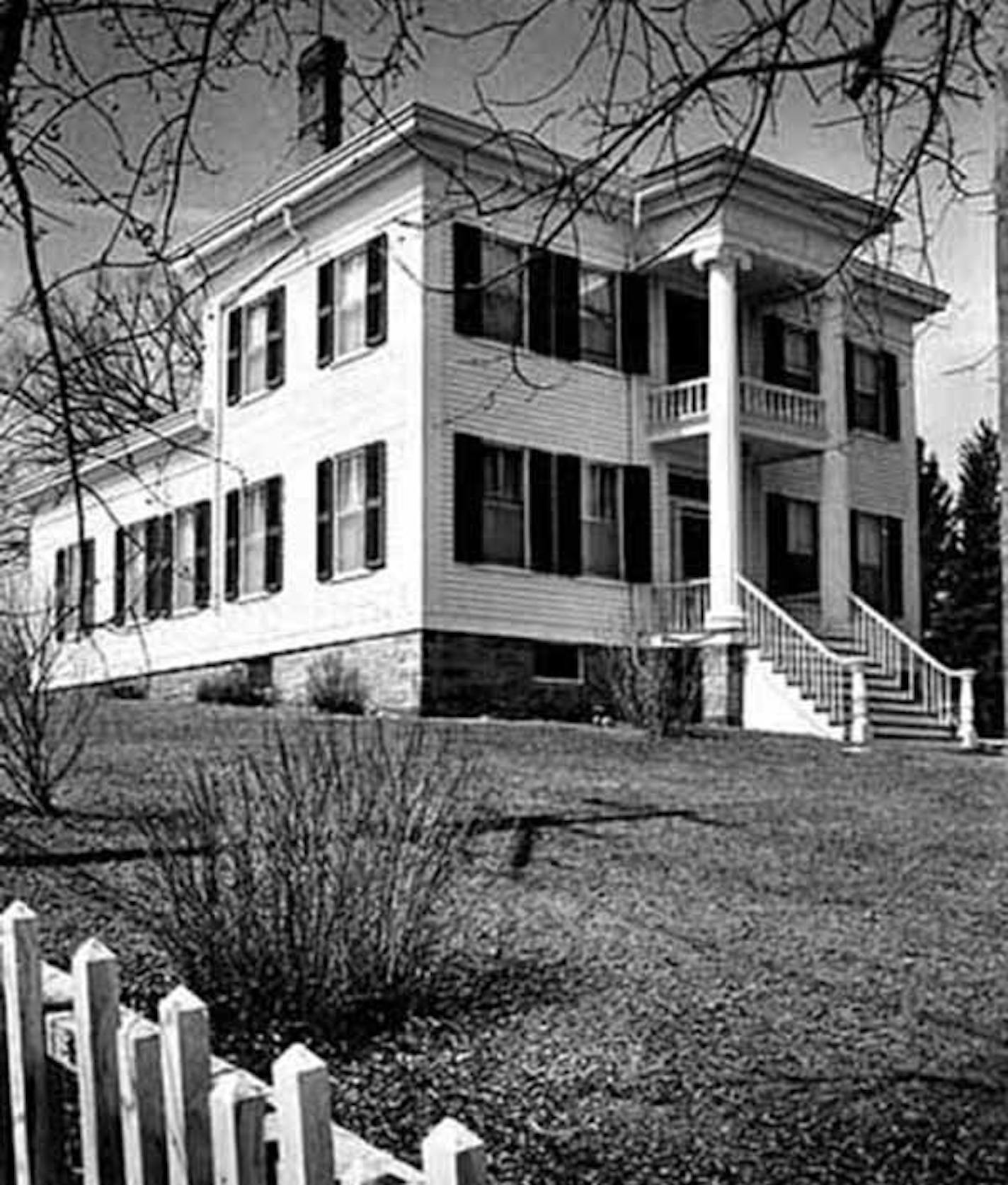 Minnesota Historical Society
The Asa Parker House in Marine on St. Croix, 1965