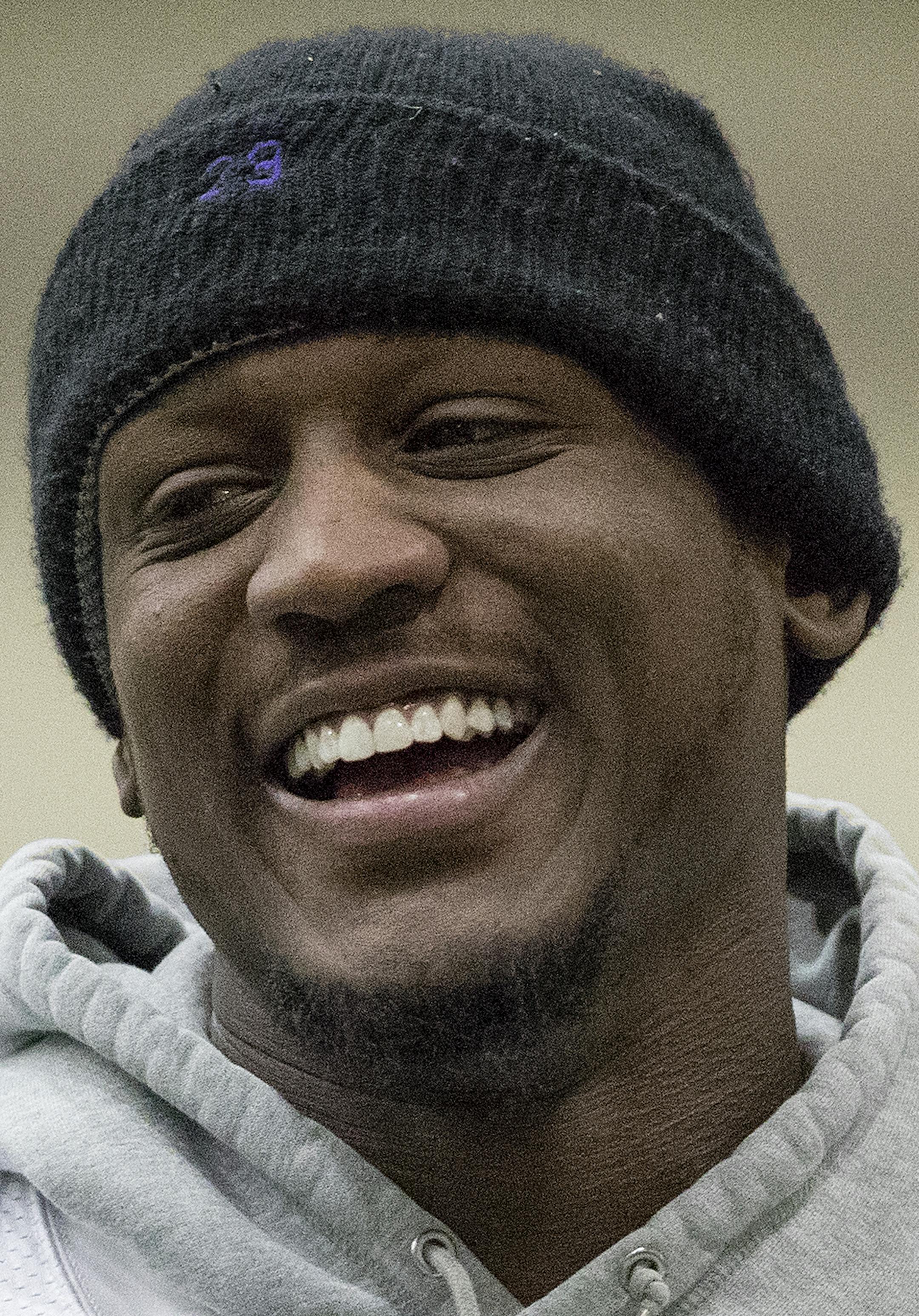 Minnesota Vikings Xavier Rhodes (29) during practice at Winter Park. ] CARLOS GONZALEZ • cgonzalez@startribune.com - January 3, 2018, Eden Prairie, MN, Winter Park, Minnesota Vikings practice